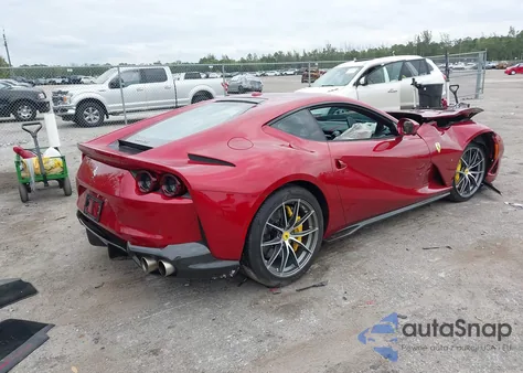 2020 Ferrari 812 Superfast z USA, uszkodzony, nr VIN ZFF83CLA5L0248976